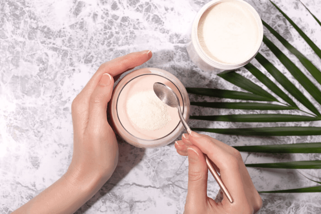 collagen extract in powder form