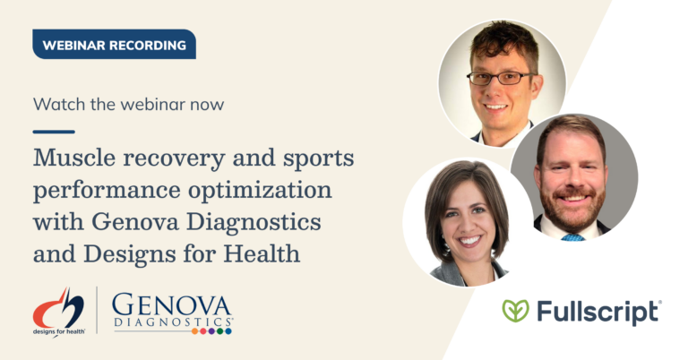 muscle recovery and sports performance optimization with genova diagnostics and designs for health  blog post