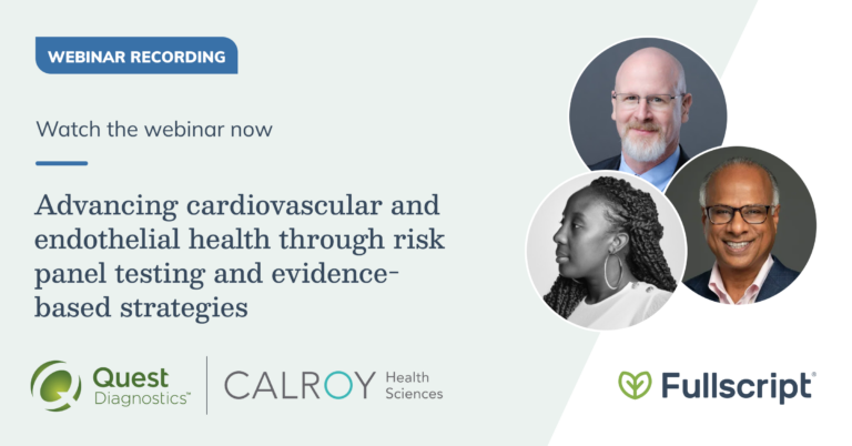 advancing cardiovascular and endothelial health through risk panel testing and evidence-based strategies blog post