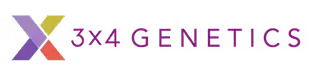 3x4 Genetics logo